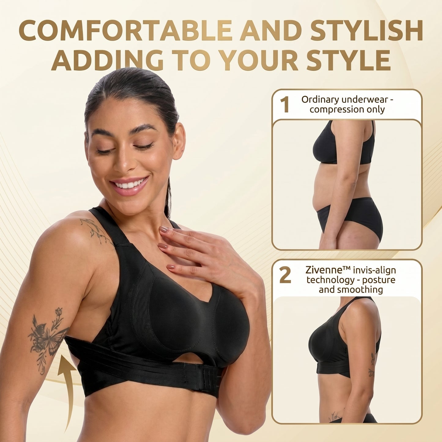 Posture-Correction Bra — Back Support & Lift